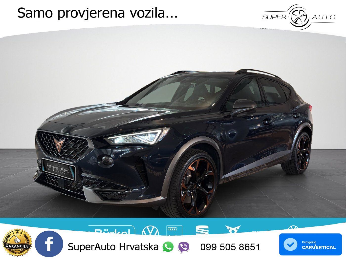 Cupra Formentor 1.4 TSI (245 KS) e-Hybrid DSG VZ LED+GR SJED+ACC