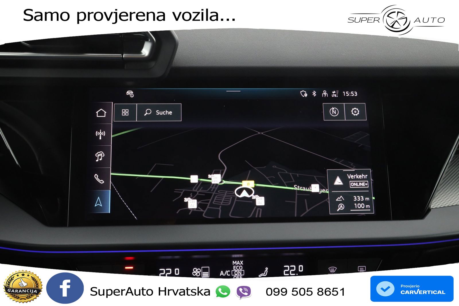 Audi A3 45 TFSIe (272 KS) S tronic S line MATRIX+GR SJED+KAM