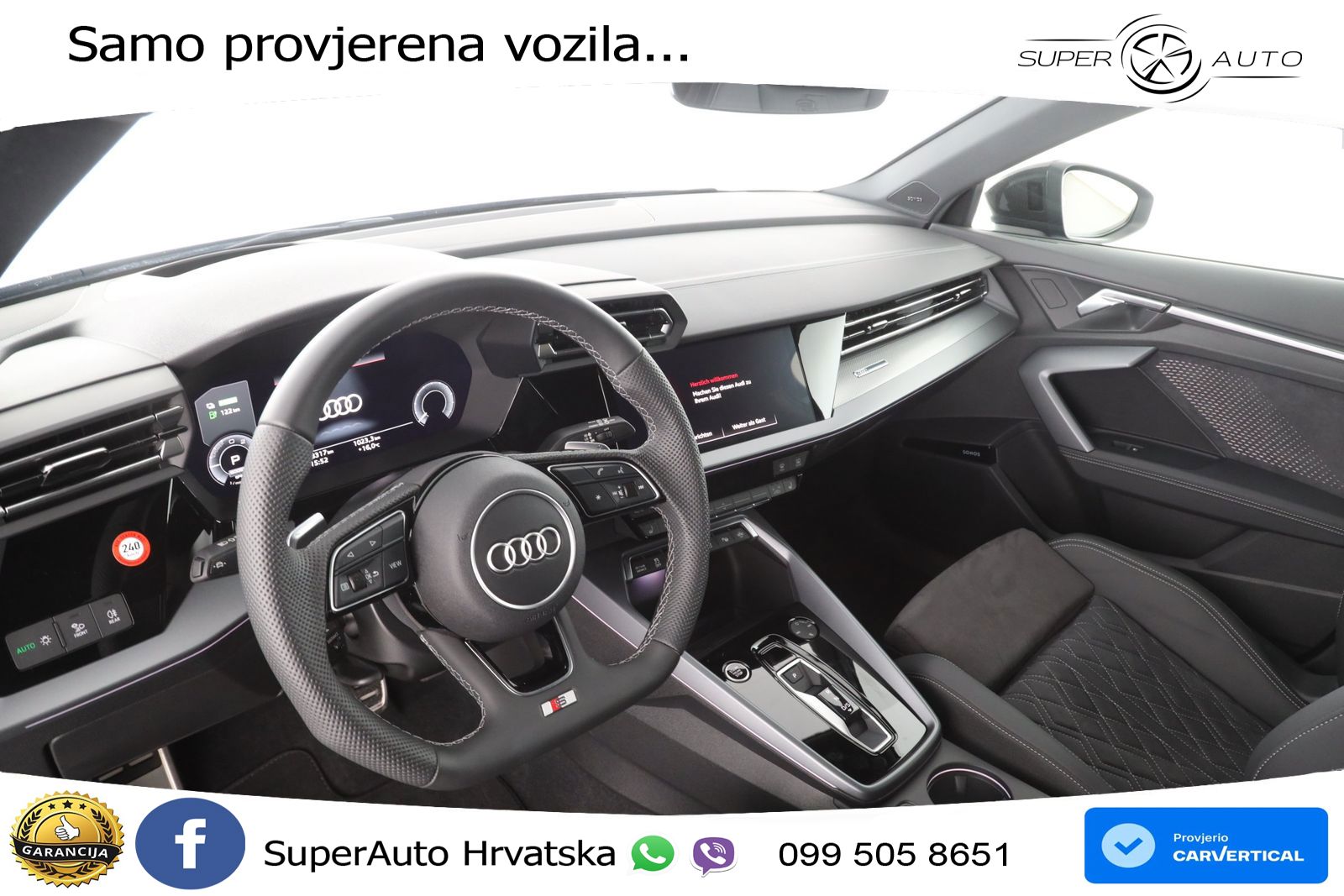 Audi A3 45 TFSIe (272 KS) S tronic S line MATRIX+GR SJED+KAM