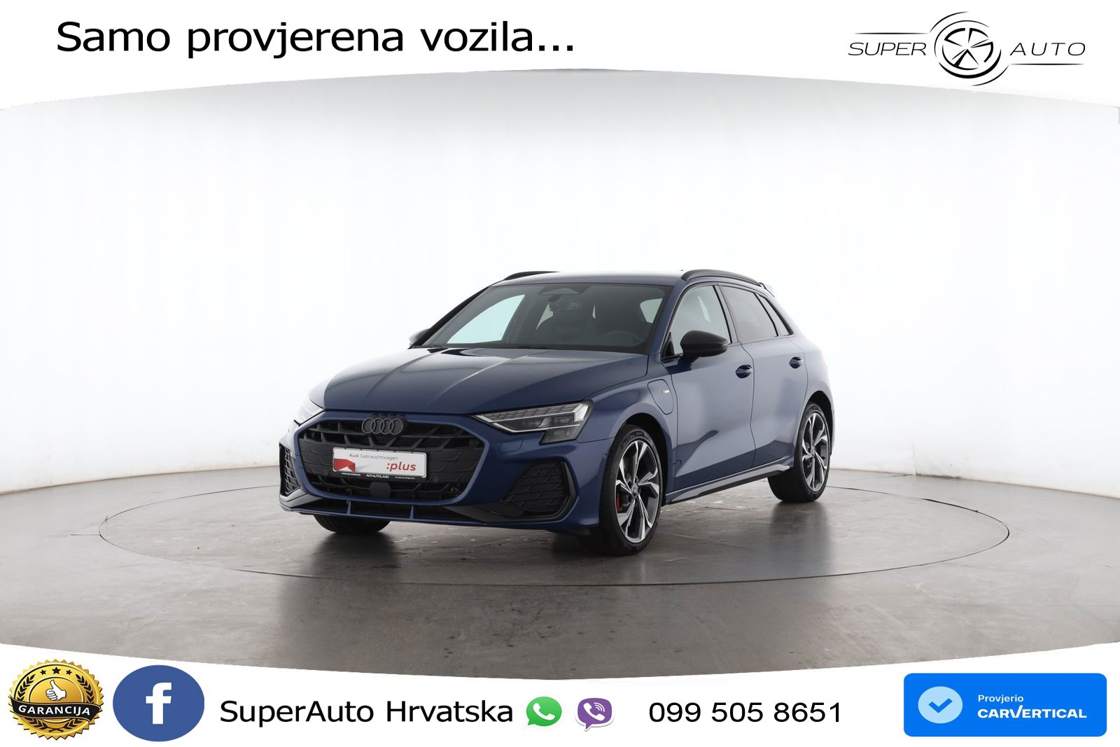 Audi A3 45 TFSIe (272 KS) S tronic S line MATRIX+GR SJED+KAM