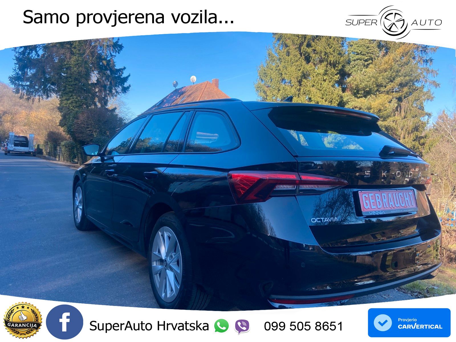 Škoda Octavia Combi 2.0 TDI (150 KS) DSG Selection LED+GR SJED+ACC