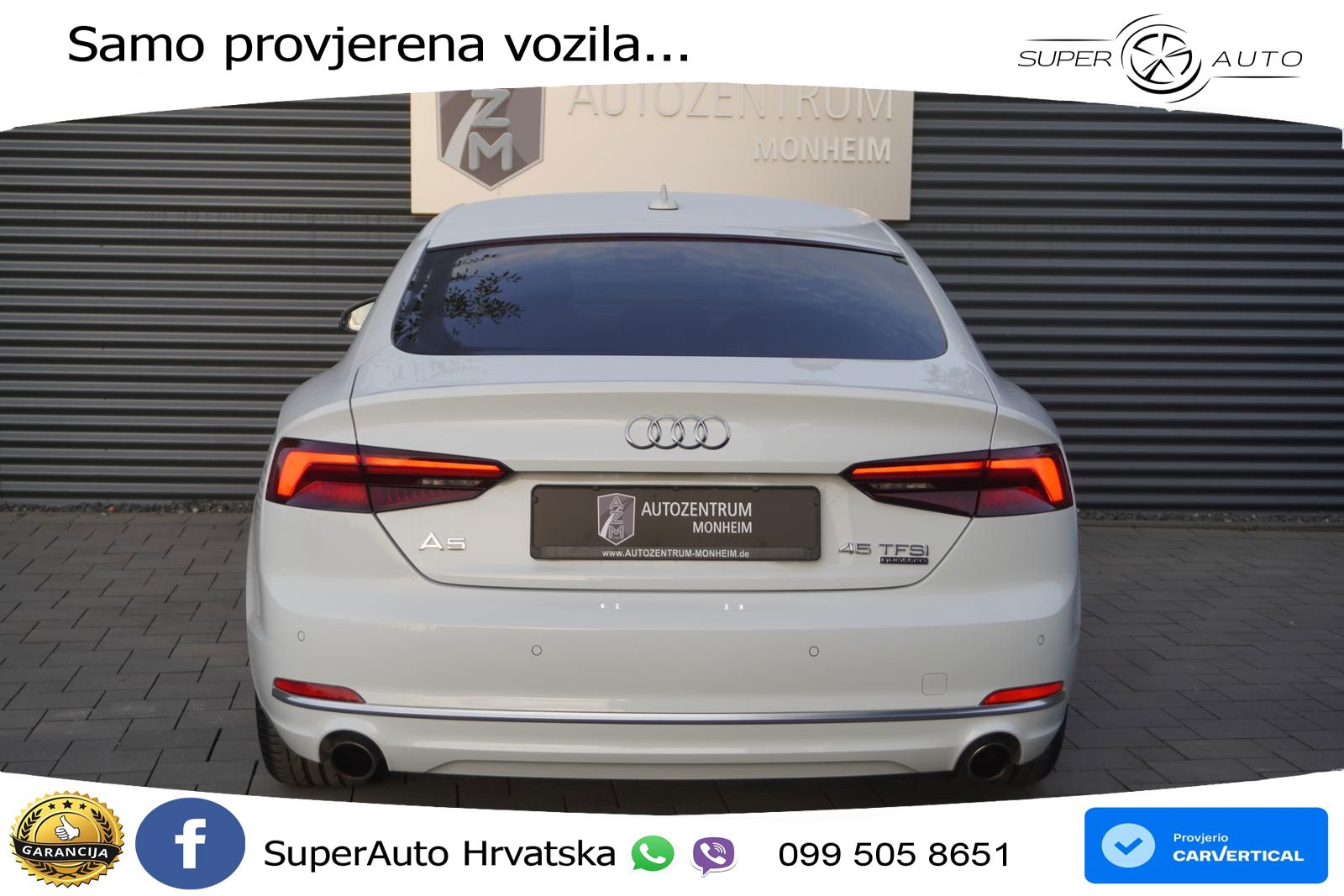 Audi A5 Sportback 45 TFSI (245 KS) quattro ultra S tronic S line LED+GR SJED+ACC