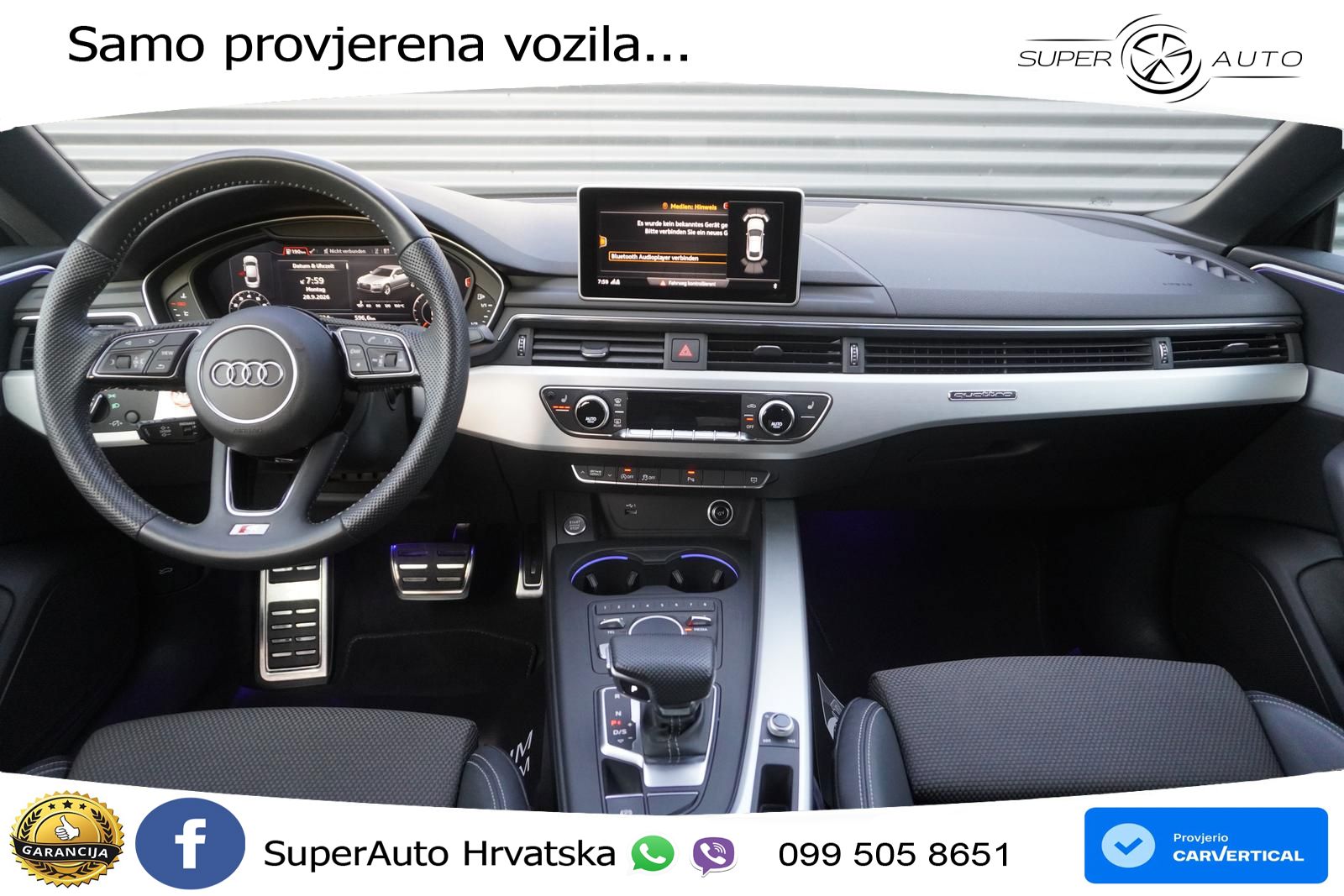 Audi A5 Sportback 45 TFSI (245 KS) quattro ultra S tronic S line LED+GR SJED+ACC