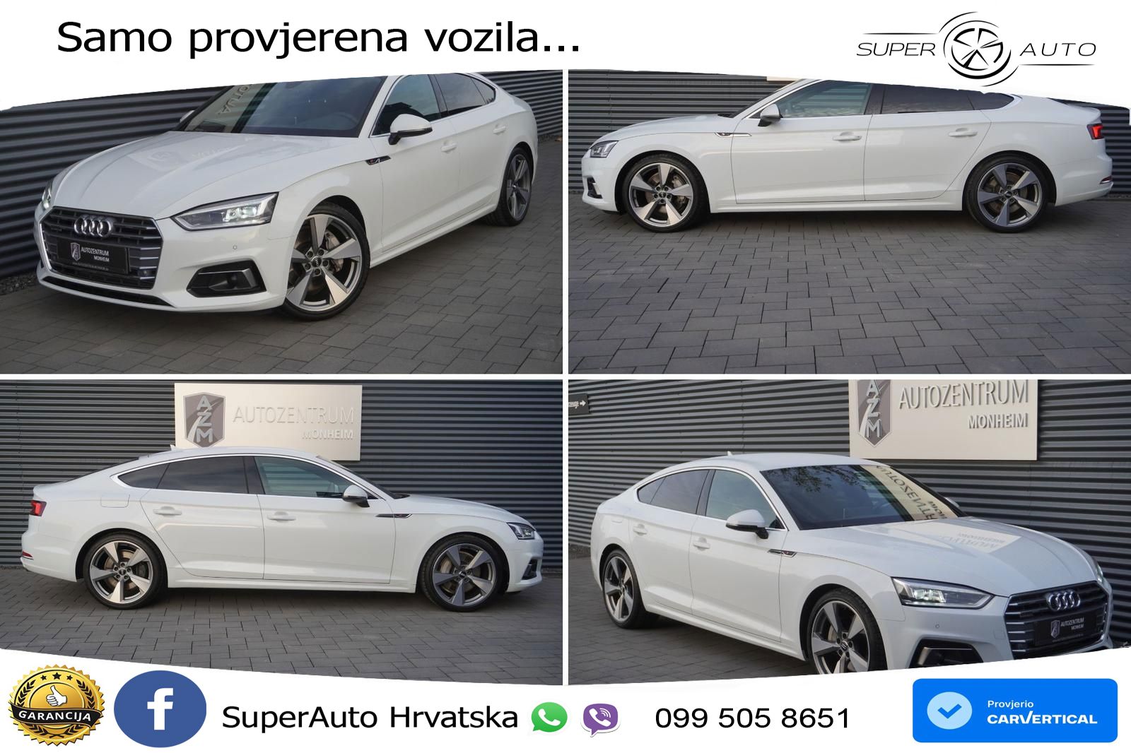 Audi A5 Sportback 45 TFSI (245 KS) quattro ultra S tronic S line LED+GR SJED+ACC