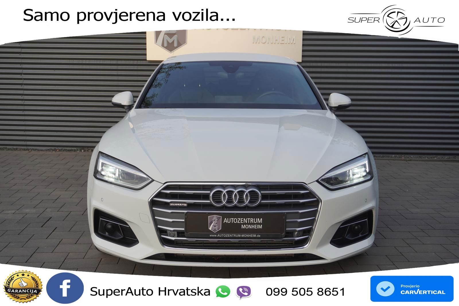 Audi A5 Sportback 45 TFSI (245 KS) quattro ultra S tronic S line LED+GR SJED+ACC