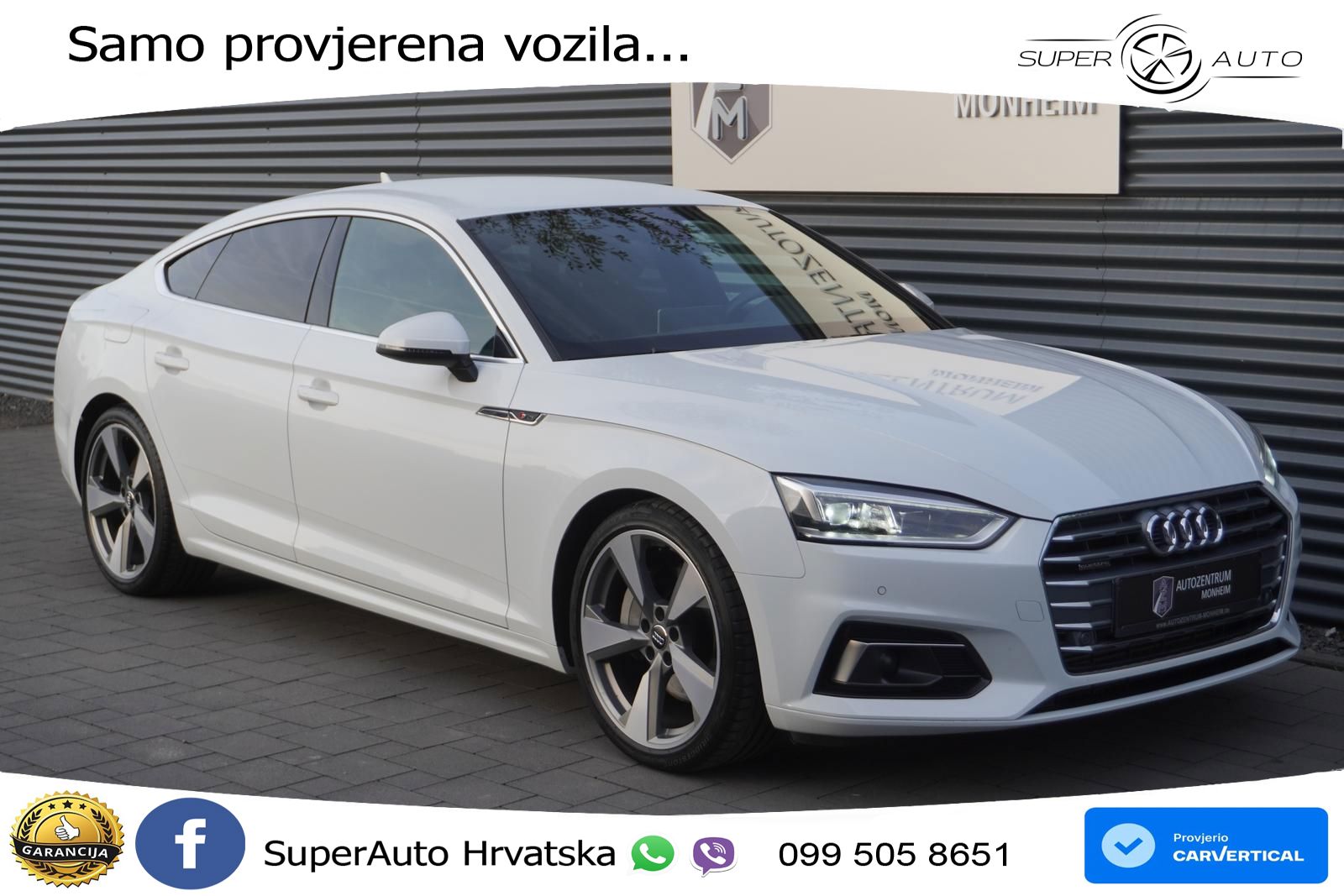 Audi A5 Sportback 45 TFSI (245 KS) quattro ultra S tronic S line LED+GR SJED+ACC
