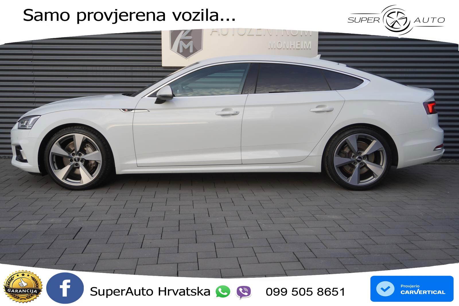 Audi A5 Sportback 45 TFSI (245 KS) quattro ultra S tronic S line LED+GR SJED+ACC