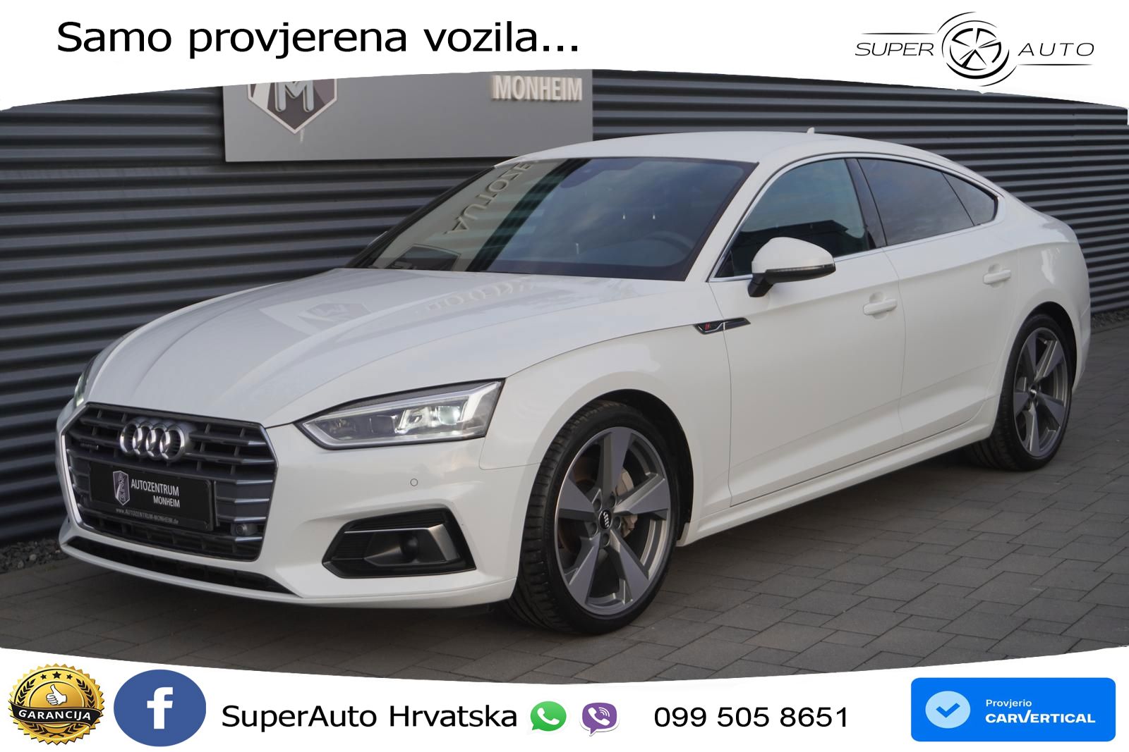 Audi A5 Sportback 45 TFSI (245 KS) quattro ultra S tronic S line LED+GR SJED+ACC