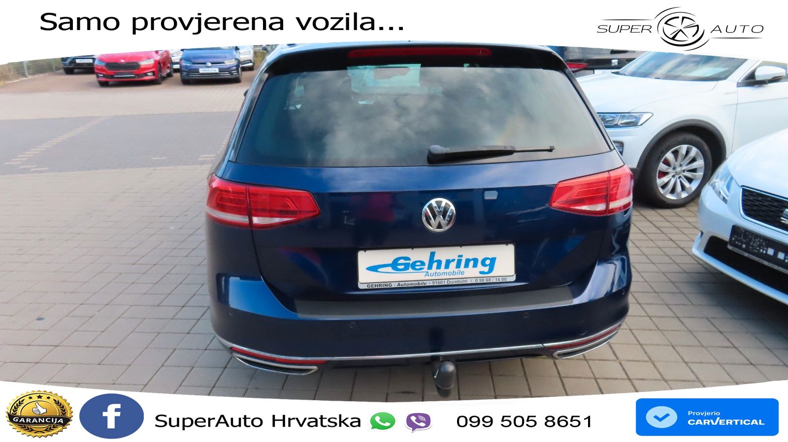 Volkswagen Passat Variant 2.0 TDI (190 KS) DSG LED+GR SJED+ACC