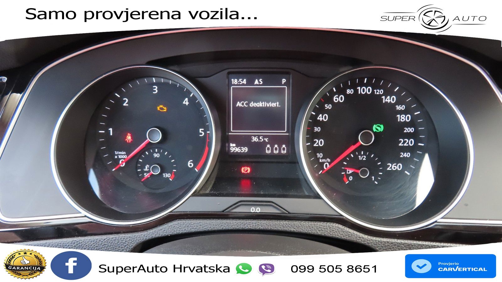 Volkswagen Passat Variant 2.0 TDI (190 KS) DSG LED+GR SJED+ACC