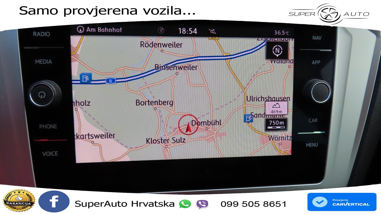 Volkswagen Passat Variant 2.0 TDI (190 KS) DSG LED+GR SJED+ACC