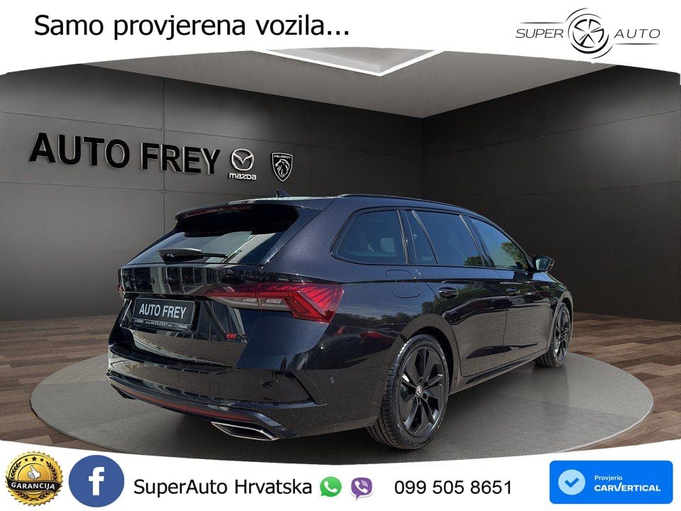 Škoda Octavia Combi RS 2.0 TDI (200 KS) 4x4 DSG MATRIX+GR SJED+KAM