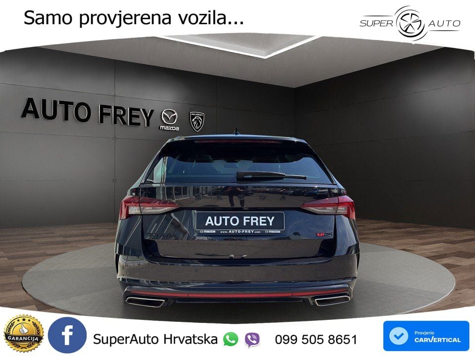 Škoda Octavia Combi RS 2.0 TDI (200 KS) 4x4 DSG MATRIX+GR SJED+KAM