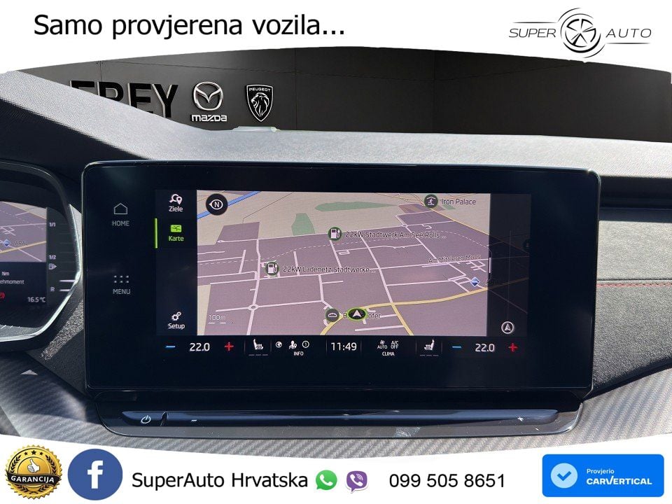 Škoda Octavia Combi RS 2.0 TDI (200 KS) 4x4 DSG MATRIX+GR SJED+KAM
