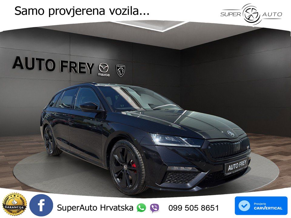 Škoda Octavia Combi RS 2.0 TDI (200 KS) 4x4 DSG MATRIX+GR SJED+KAM