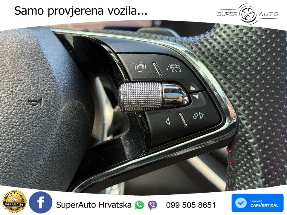 Škoda Octavia Combi RS 2.0 TDI (200 KS) 4x4 DSG MATRIX+GR SJED+KAM