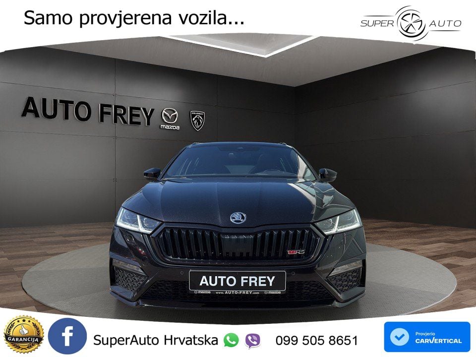 Škoda Octavia Combi RS 2.0 TDI (200 KS) 4x4 DSG MATRIX+GR SJED+KAM