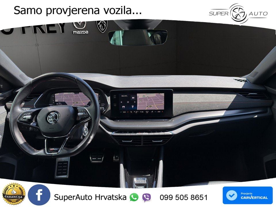 Škoda Octavia Combi RS 2.0 TDI (200 KS) 4x4 DSG MATRIX+GR SJED+KAM