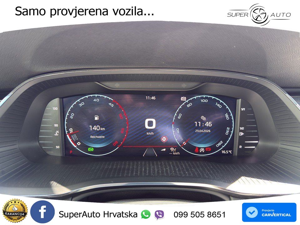 Škoda Octavia Combi RS 2.0 TDI (200 KS) 4x4 DSG MATRIX+GR SJED+KAM