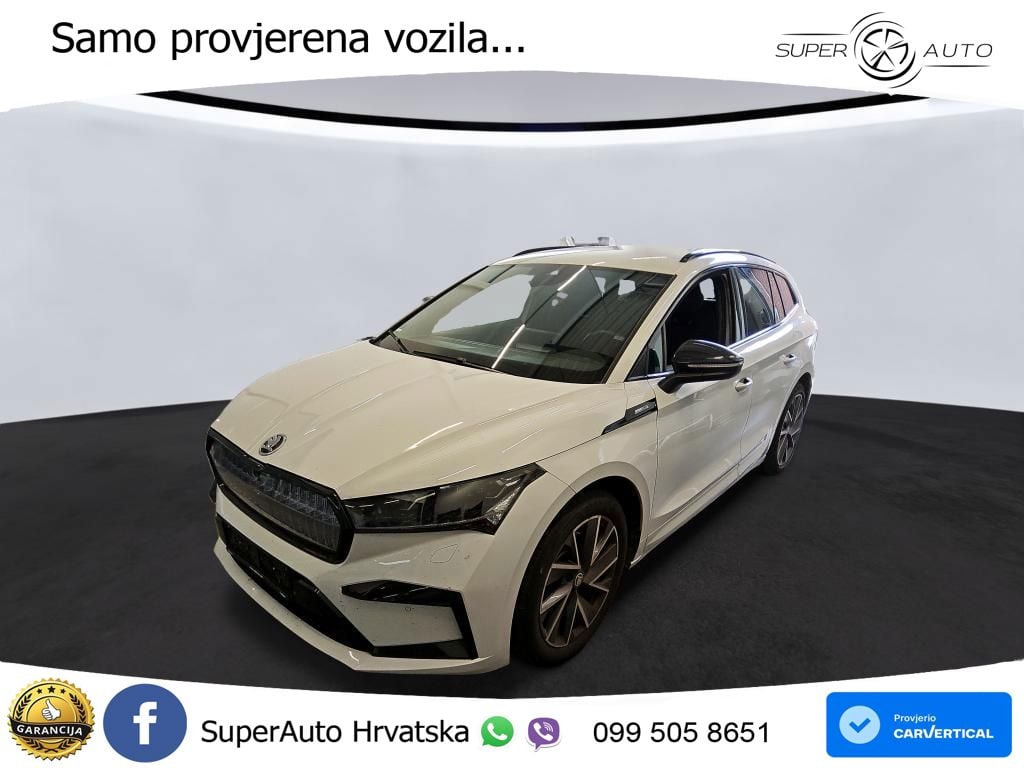 Škoda Enyaq iV 80x 82 kWh (265 KS) AWD SportLine LED+GR SJED+ACC