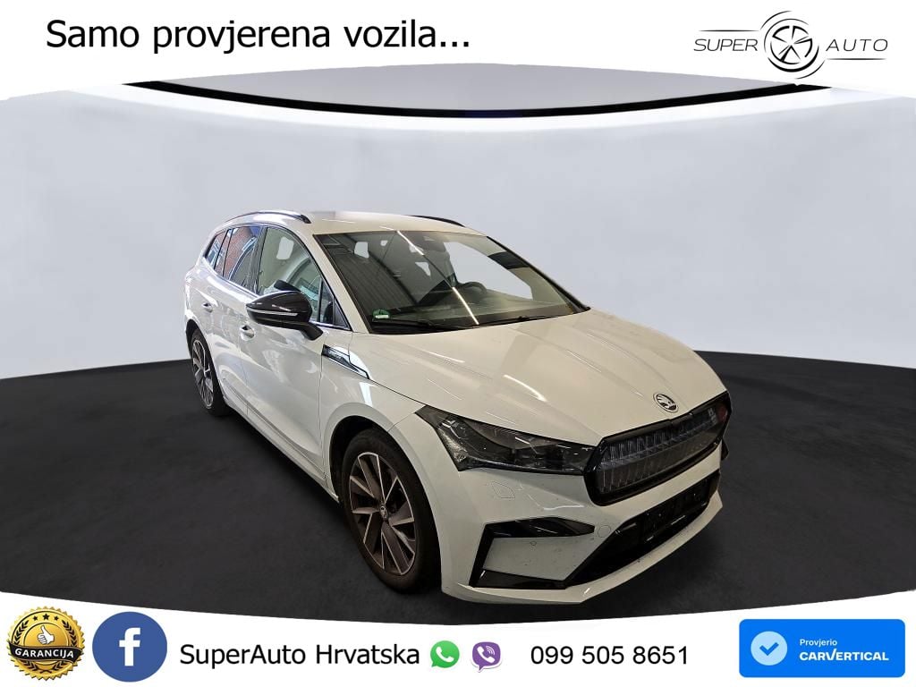 Škoda Enyaq iV 80x 82 kWh (265 KS) AWD SportLine LED+GR SJED+ACC