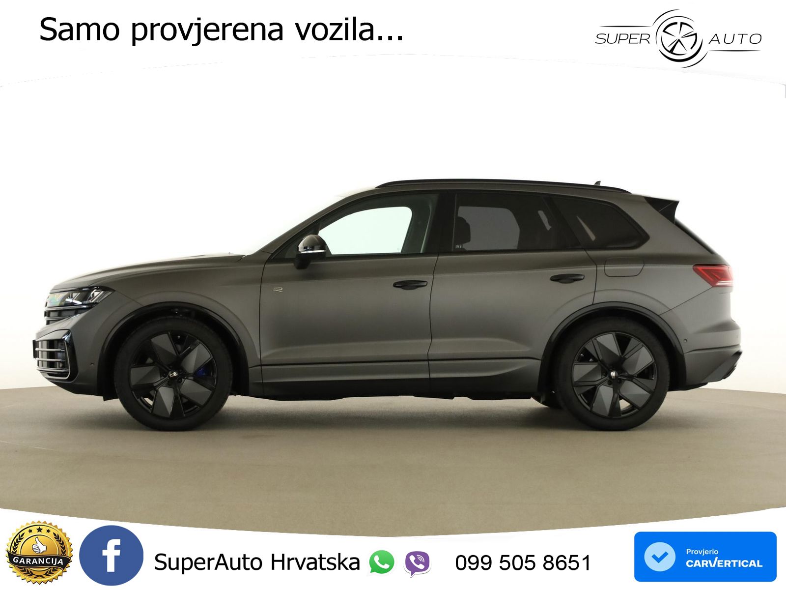 Volkswagen Touareg R 3.0 V6 TFSI (462 KS) 4MOTION Tiptronic ZRAČNI+ACC+4xGR SJED+360