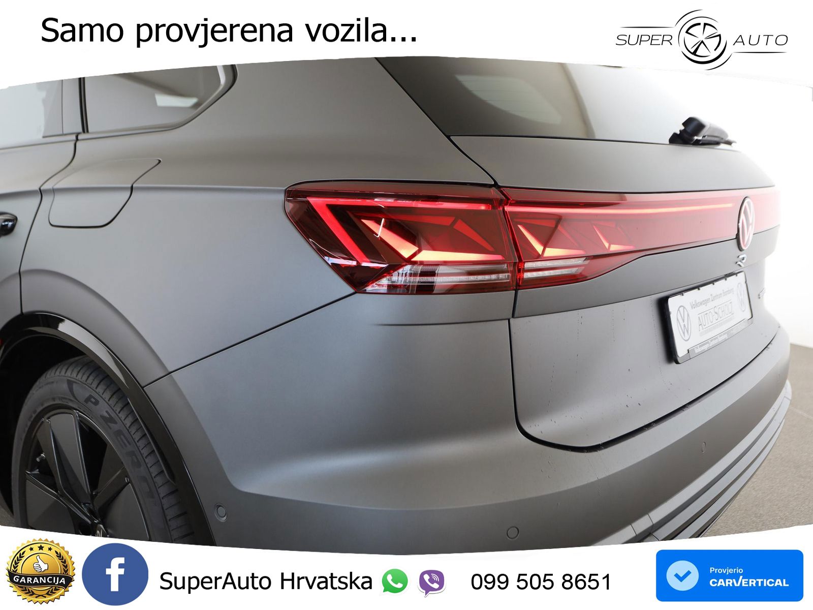 Volkswagen Touareg R 3.0 V6 TFSI (462 KS) 4MOTION Tiptronic ZRAČNI+ACC+4xGR SJED+360