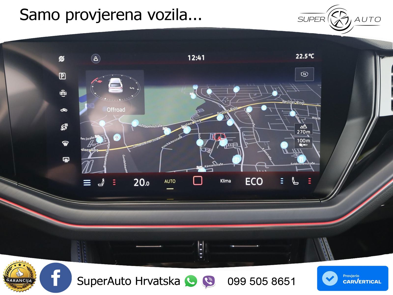 Volkswagen Touareg R 3.0 V6 TFSI (462 KS) 4MOTION Tiptronic ZRAČNI+ACC+4xGR SJED+360