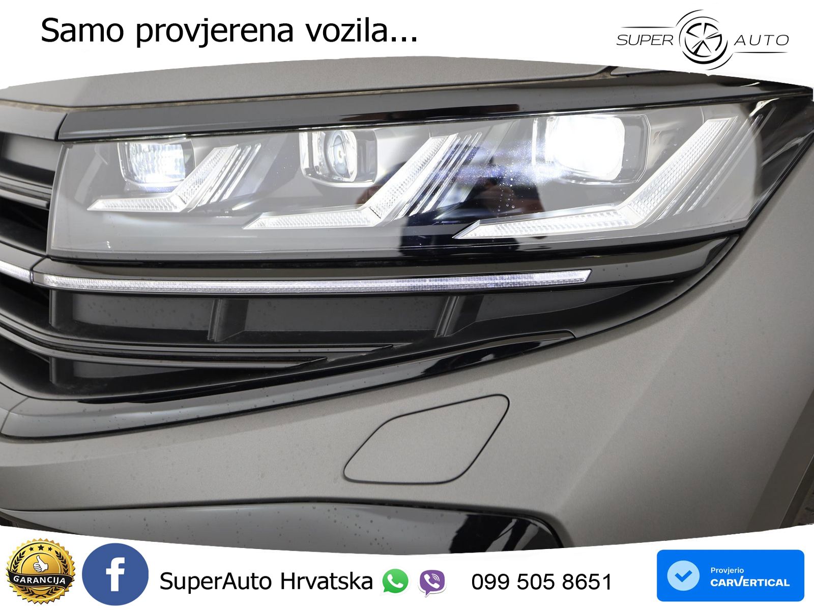 Volkswagen Touareg R 3.0 V6 TFSI (462 KS) 4MOTION Tiptronic ZRAČNI+ACC+4xGR SJED+360