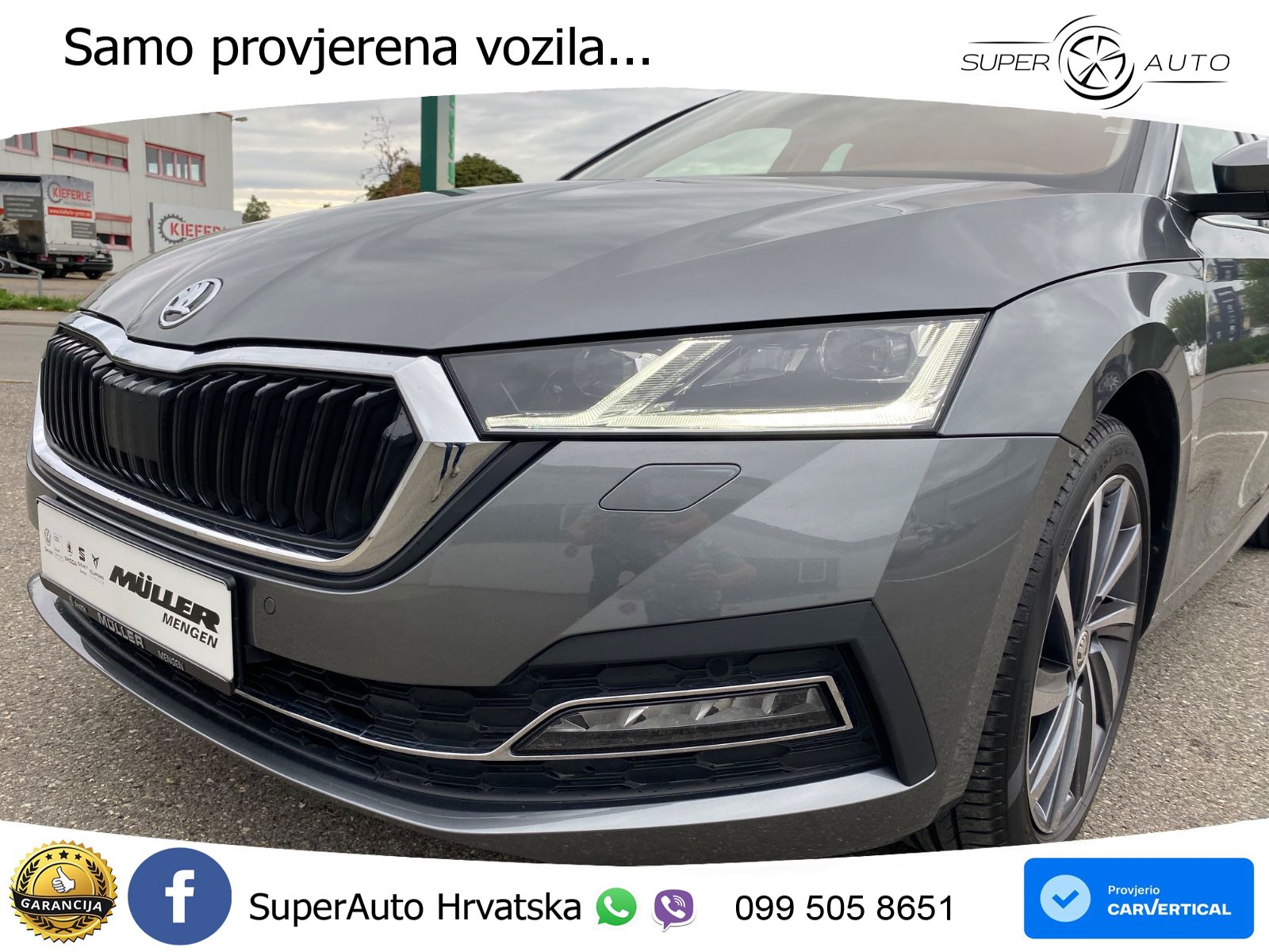 Škoda Octavia Combi 1.5 TSI (150 KS) DSG LED+GR SJED+ACC