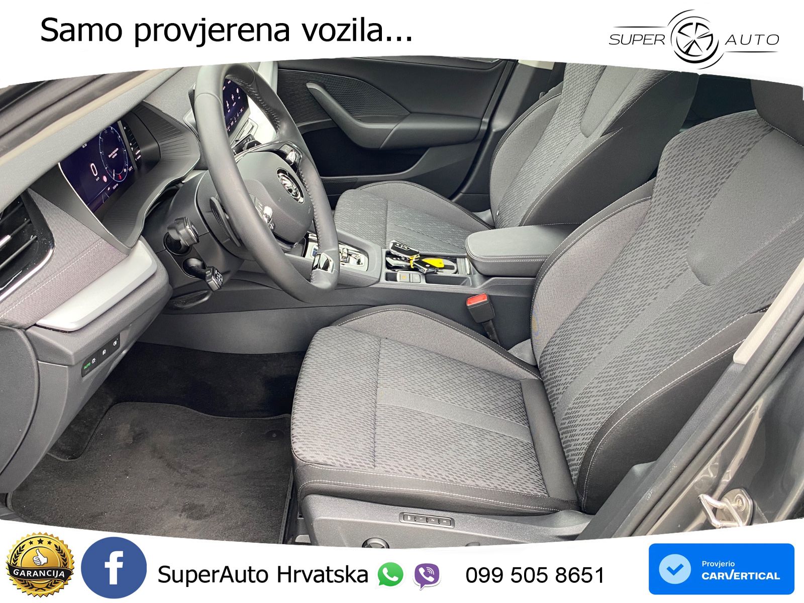 Škoda Octavia Combi 1.5 TSI (150 KS) DSG LED+GR SJED+ACC