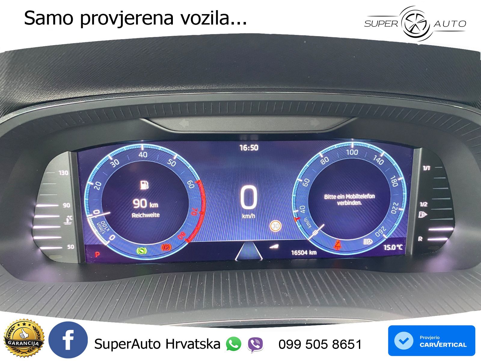 Škoda Octavia Combi 1.5 TSI (150 KS) DSG LED+GR SJED+ACC