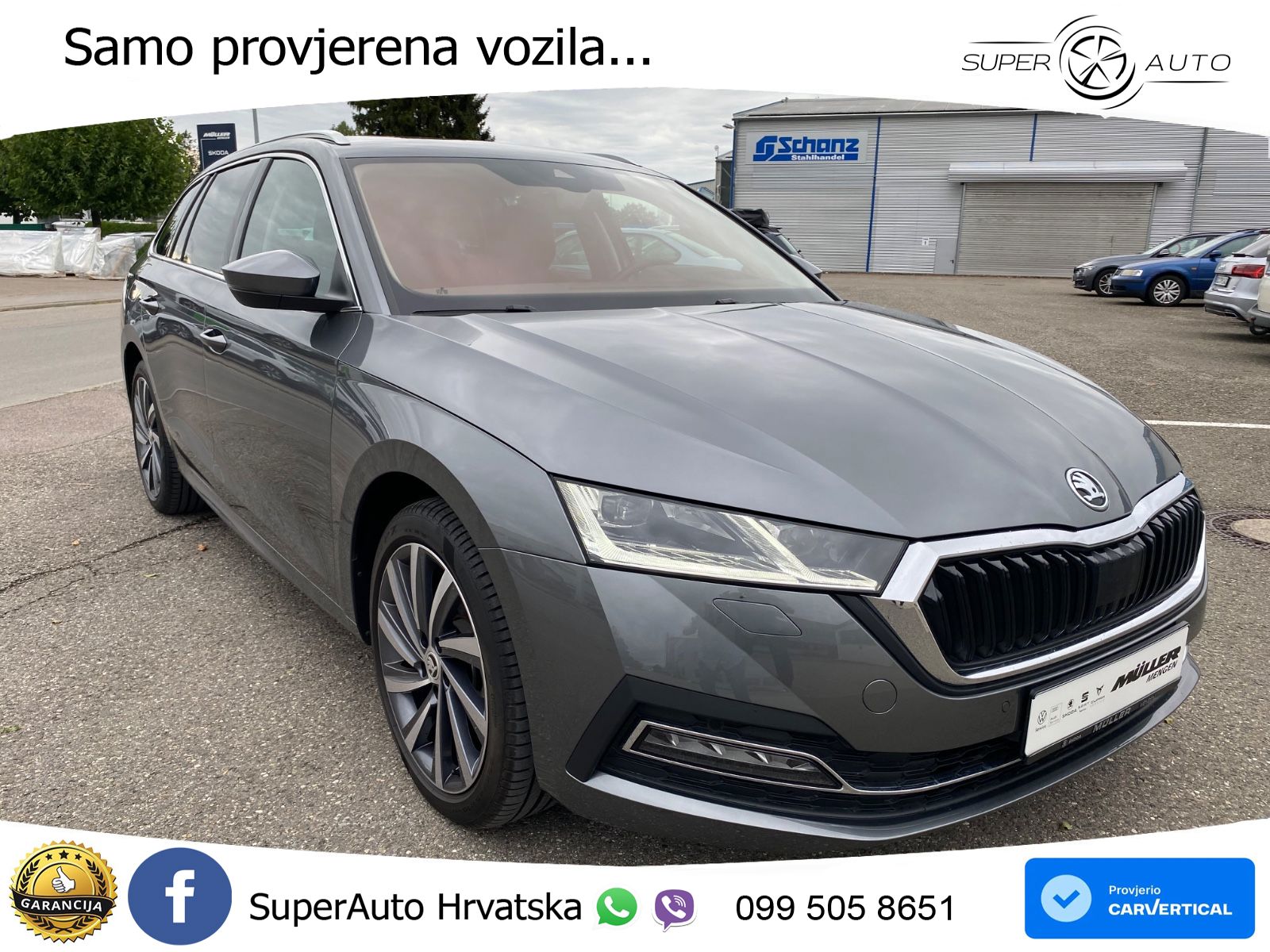 Škoda Octavia Combi 1.5 TSI (150 KS) DSG LED+GR SJED+ACC