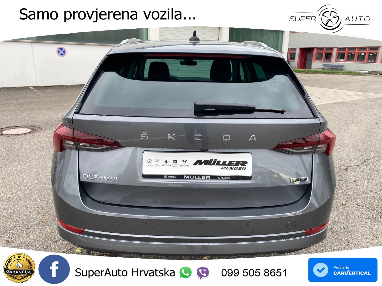 Škoda Octavia Combi 1.5 TSI (150 KS) DSG LED+GR SJED+ACC