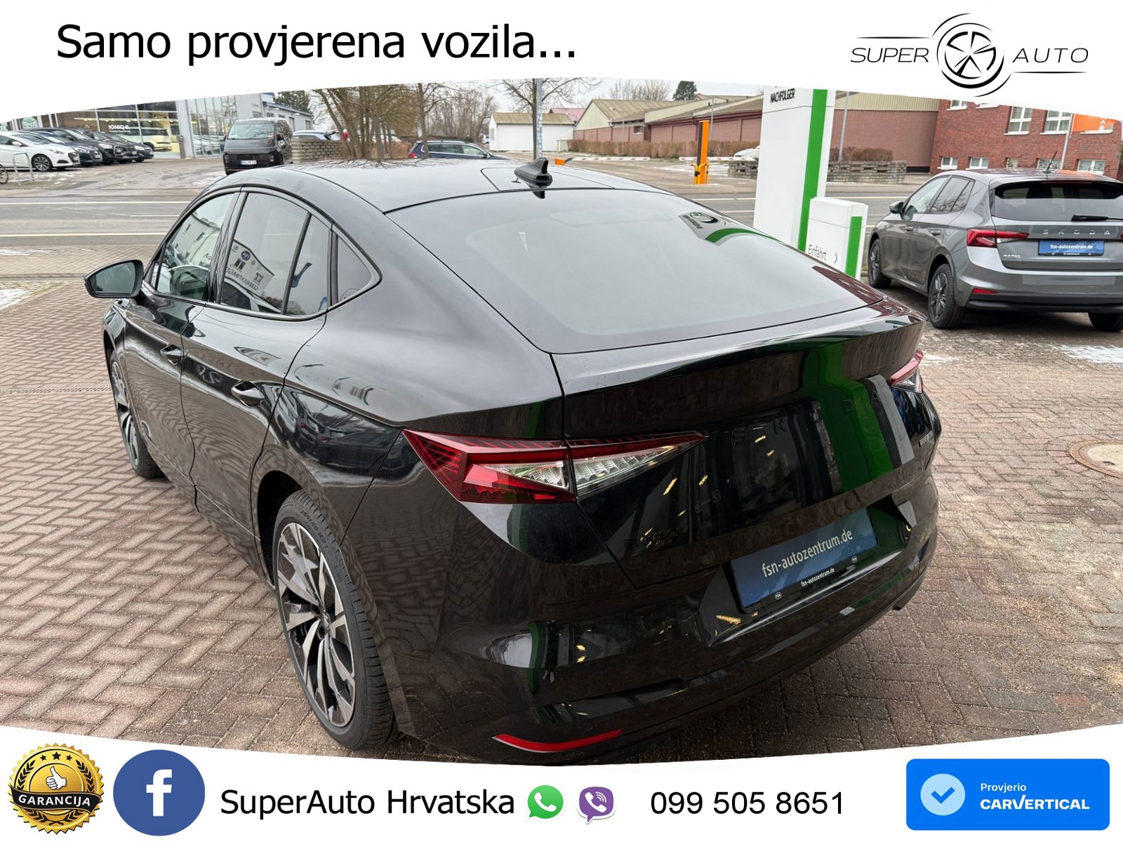 Škoda Enyaq Coupe iV 85 82 kWh (286 KS) SportLine MATRIX+GR SJED+KAM