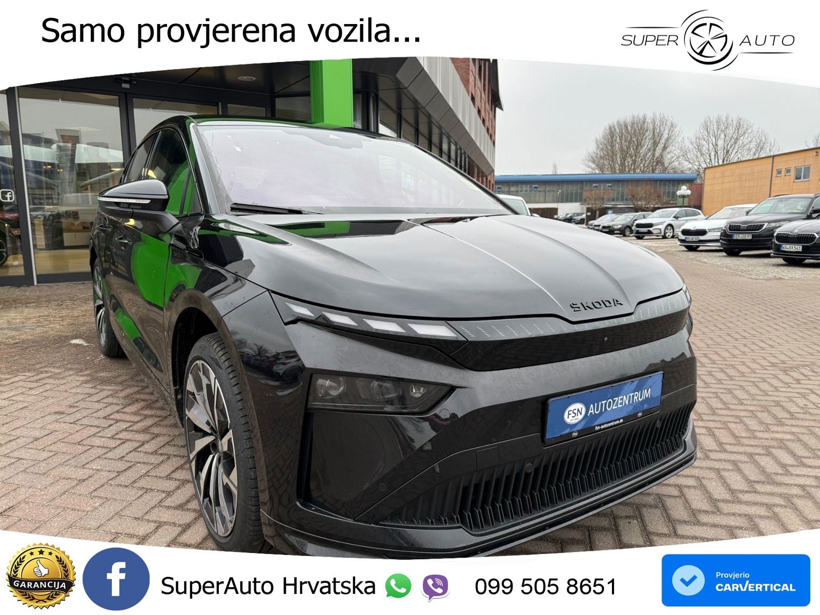 Škoda Enyaq Coupe iV 85 82 kWh (286 KS) SportLine MATRIX+GR SJED+KAM