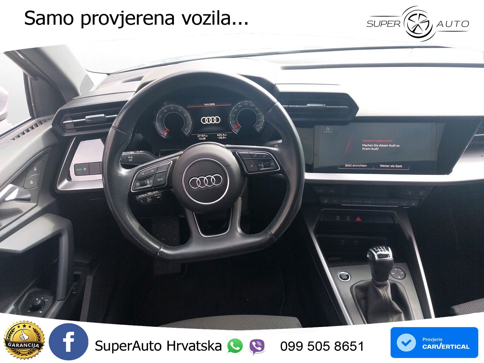 Audi A3 35 TFSI (150 KS) advanced