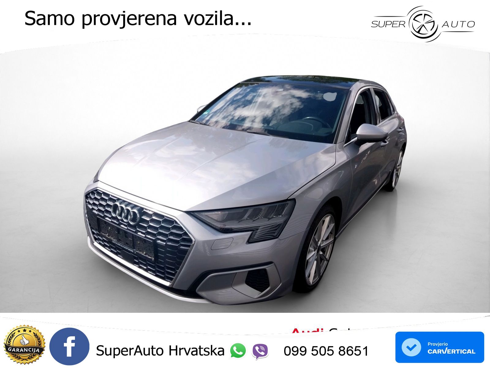 Audi A3 35 TFSI (150 KS) advanced