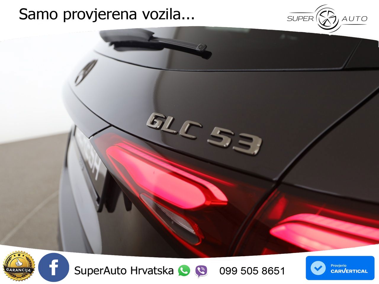 Mercedes AMG GLC 53 (449 KS) 4MATIC+ AMG SPEEDSHIFT TCT 9G ACC+HEAD+GR SJED+360+PANO