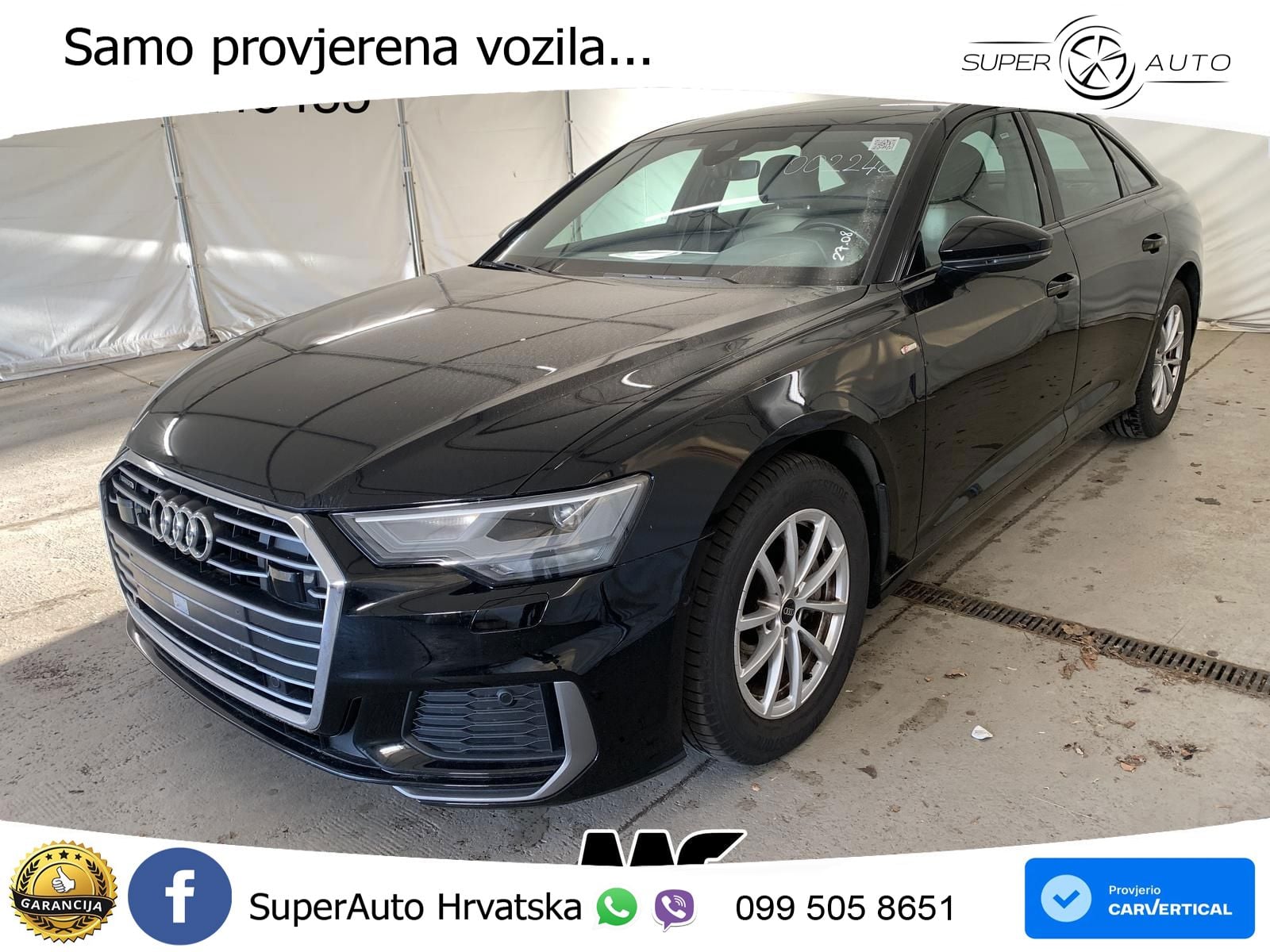 Audi A6 40 TDI (204 KS) quattro ultra S tronic S line LED+GR SJED+ACC