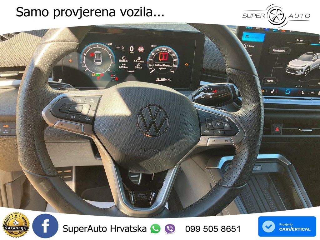 Volkswagen T-Roc 1.5 eTSI (150 KS)  DSG R-Line MATRIX+GR SJED+KAM