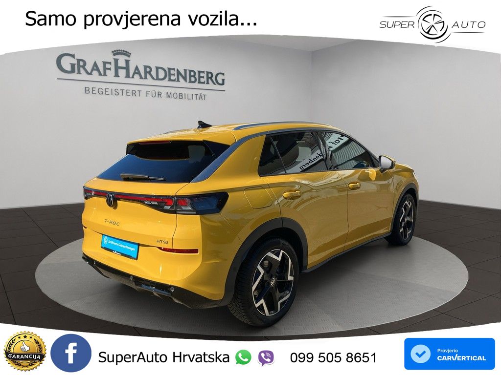 Volkswagen T-Roc 1.5 eTSI (150 KS)  DSG R-Line MATRIX+GR SJED+KAM
