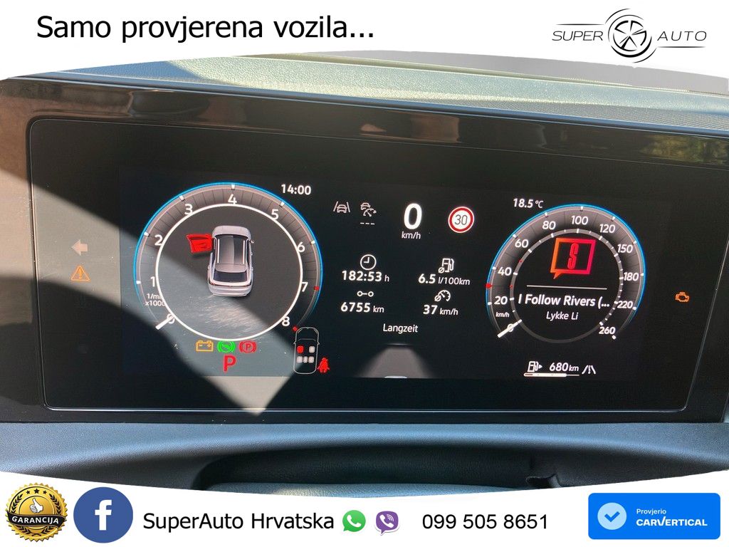 Volkswagen T-Roc 1.5 eTSI (150 KS)  DSG R-Line MATRIX+GR SJED+KAM