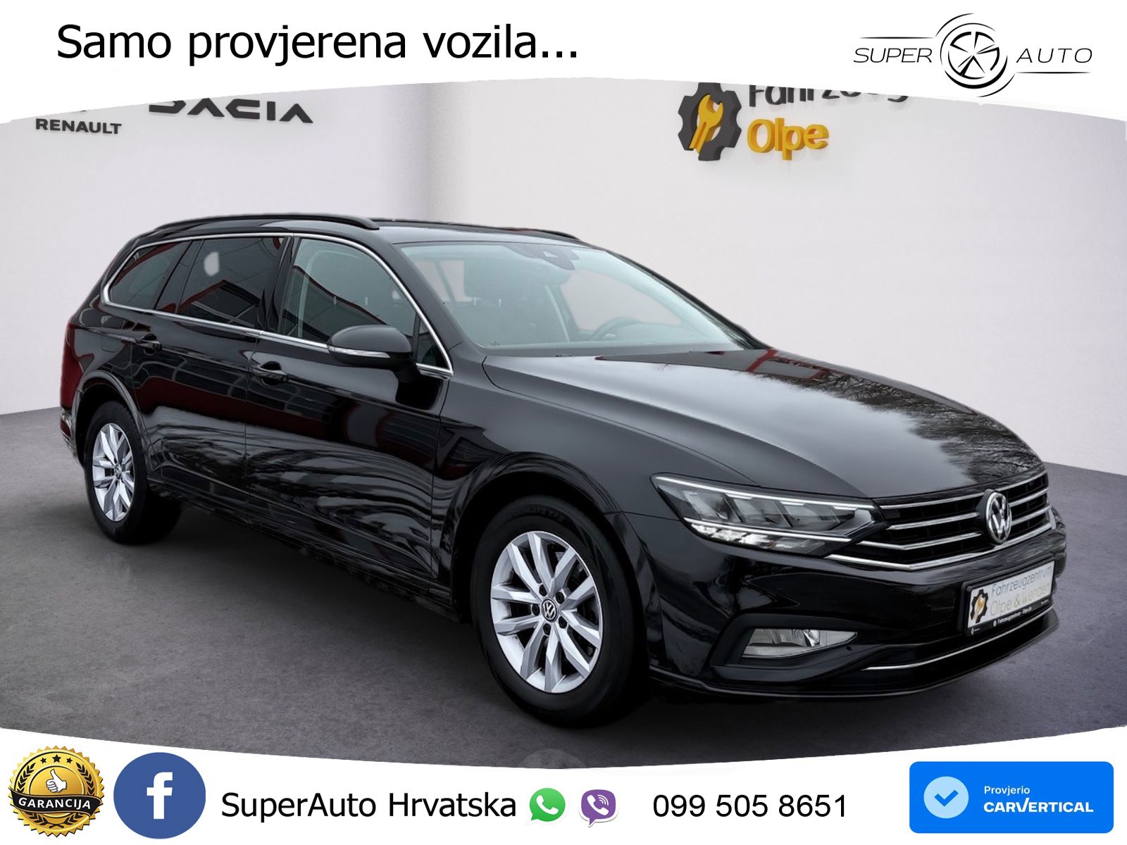 Volkswagen Passat Variant 2.0 TDI (150 KS) DSG Business LED+GR SJED+ACC