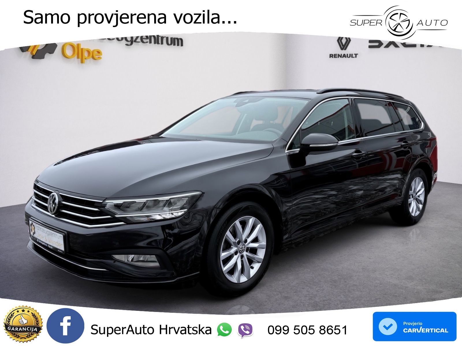 Volkswagen Passat Variant 2.0 TDI (150 KS) DSG Business LED+GR SJED+ACC