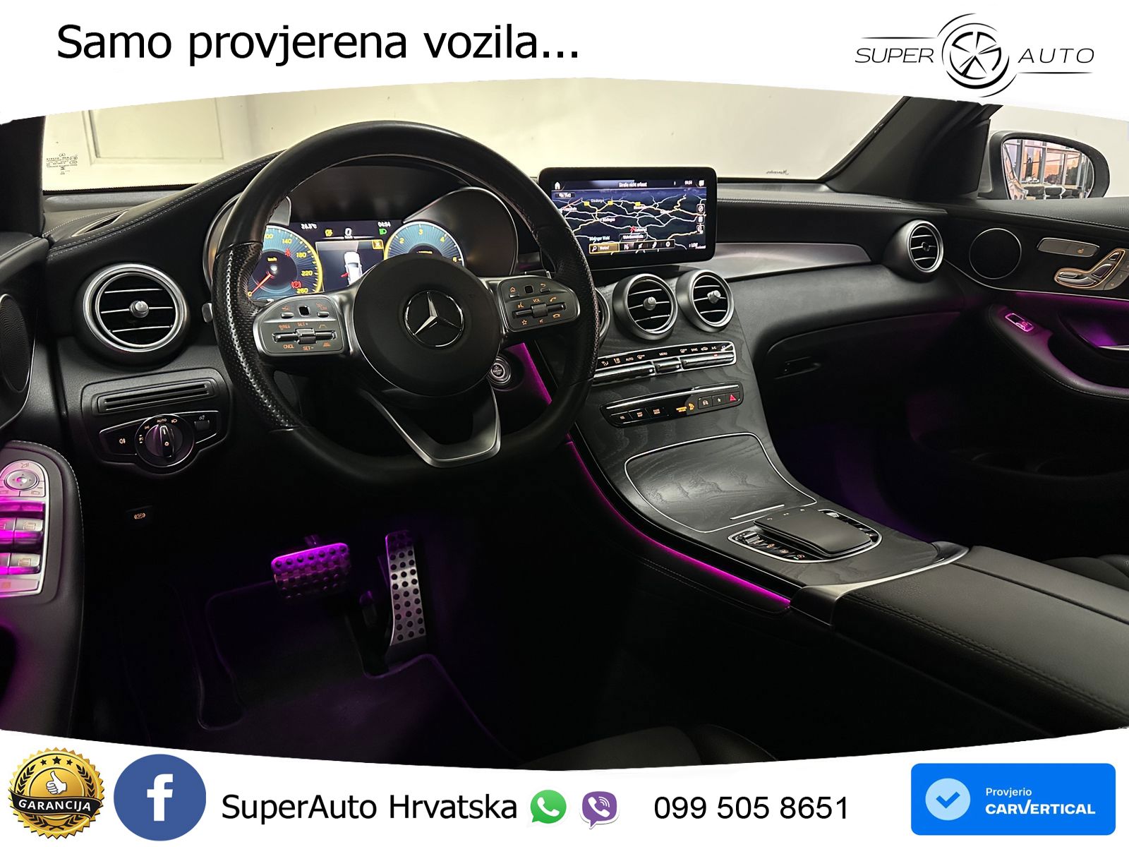 Mercedes GLC Coupe 400d (330 KS) 4MATIC 9G-TRONIC AMG ZRAČNI+ACC+GR SJED+KAM
