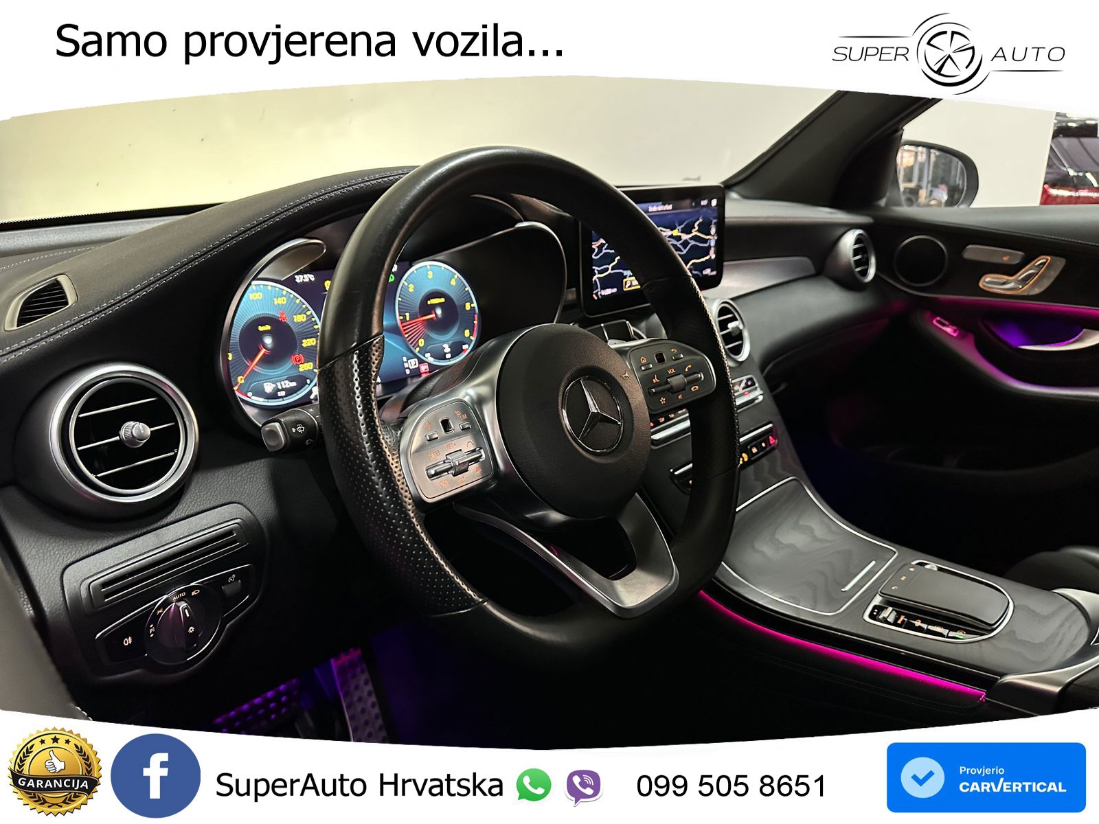Mercedes GLC Coupe 400d (330 KS) 4MATIC 9G-TRONIC AMG ZRAČNI+ACC+GR SJED+KAM