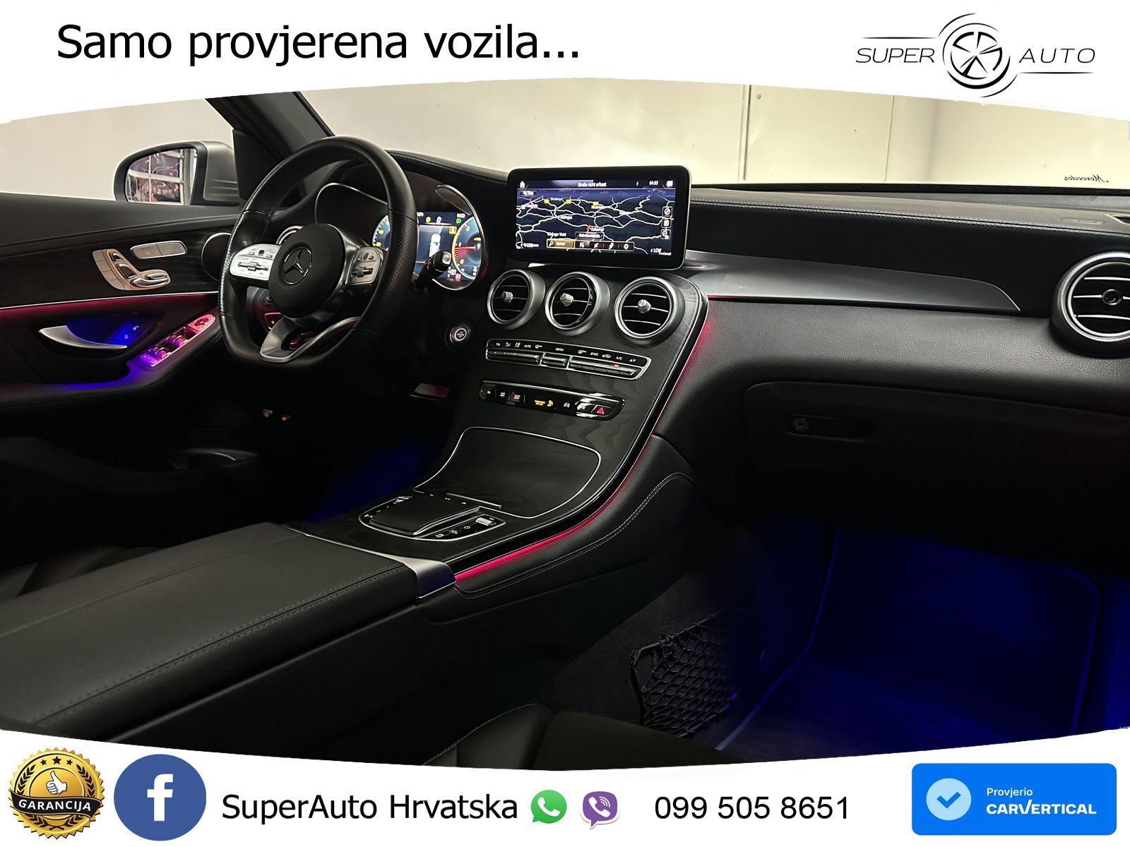 Mercedes GLC Coupe 400d (330 KS) 4MATIC 9G-TRONIC AMG ZRAČNI+ACC+GR SJED+KAM