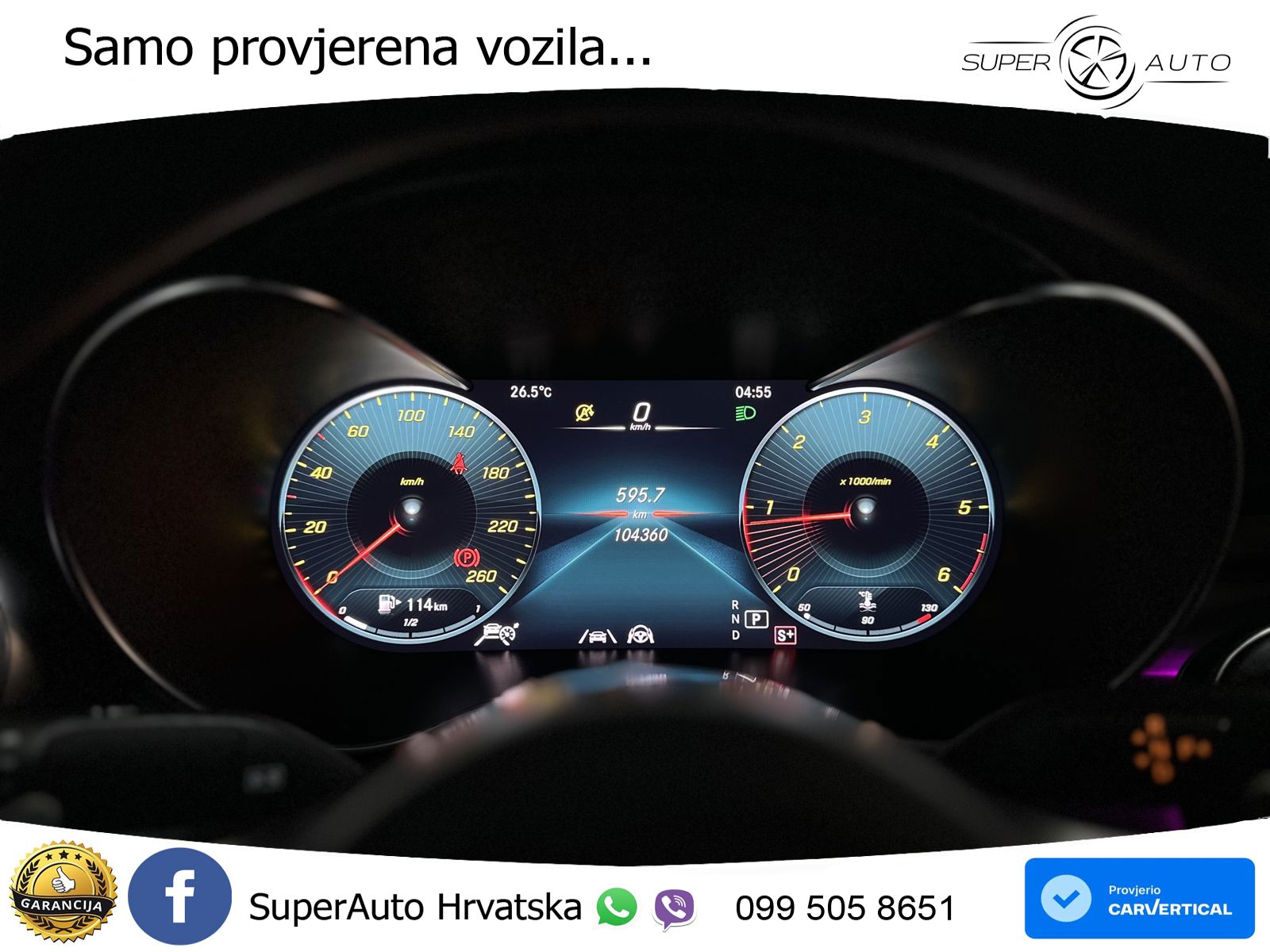 Mercedes GLC Coupe 400d (330 KS) 4MATIC 9G-TRONIC AMG ZRAČNI+ACC+GR SJED+KAM