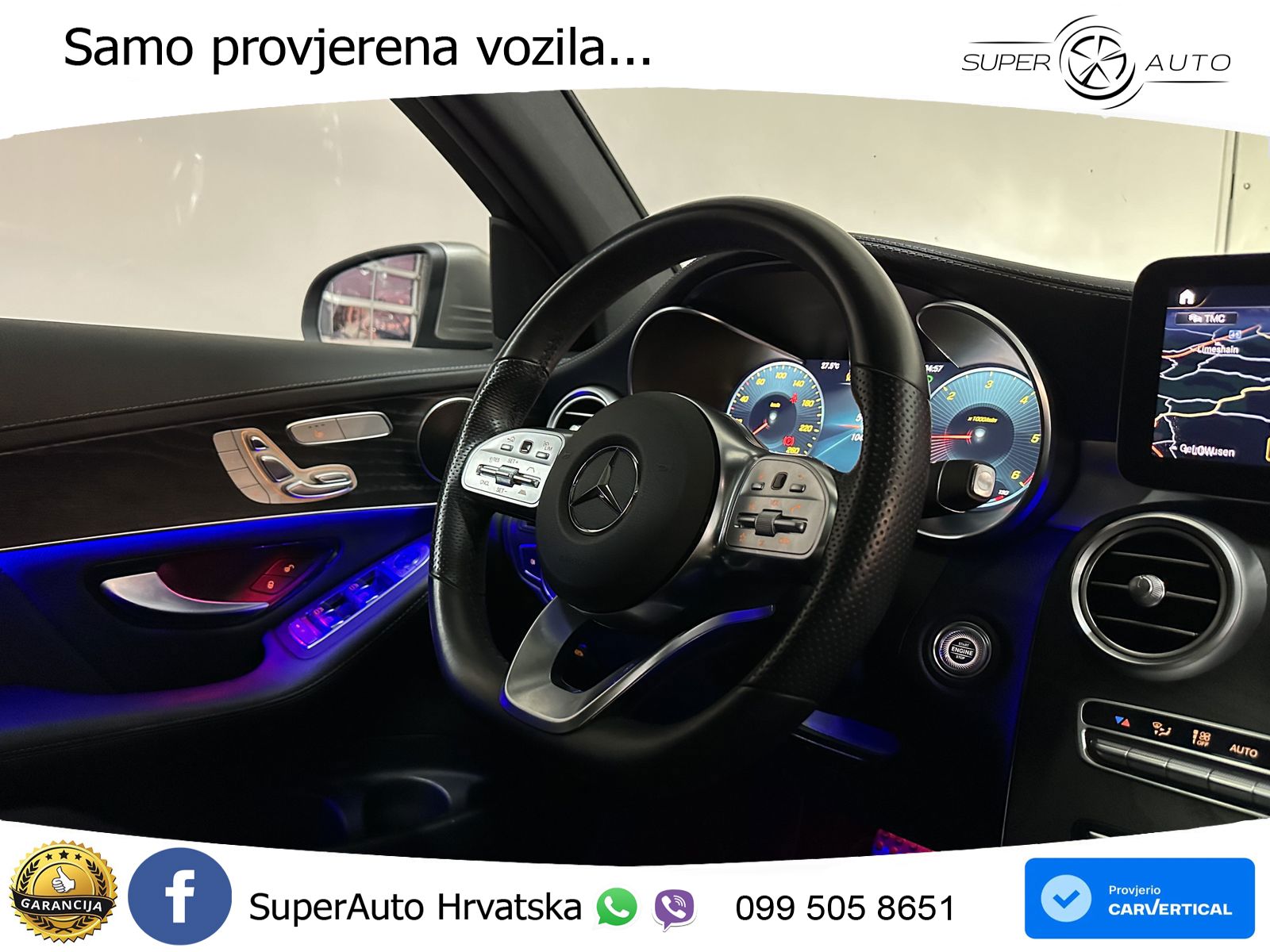 Mercedes GLC Coupe 400d (330 KS) 4MATIC 9G-TRONIC AMG ZRAČNI+ACC+GR SJED+KAM